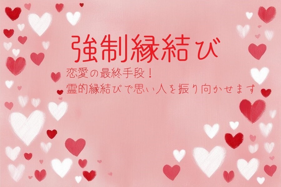 強制縁結び！守護霊同志を結びつけます 守護霊同士の強制縁結び！あなたの恋愛を強力サポート！ イメージ1