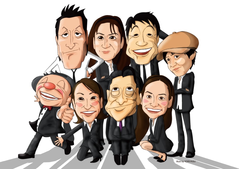 公認似顔絵師が描く！キャラクタ風似顔絵を制作します ★名刺やチラシSNSのアイコン等どんなシーンにも活用できます イメージ4