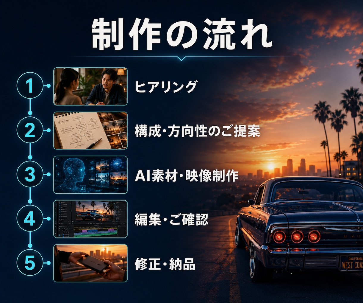 世界観のある縦型AIプロモーション動画を制作します 商品やブランドの魅力を、印象に残る映像で伝えます イメージ5