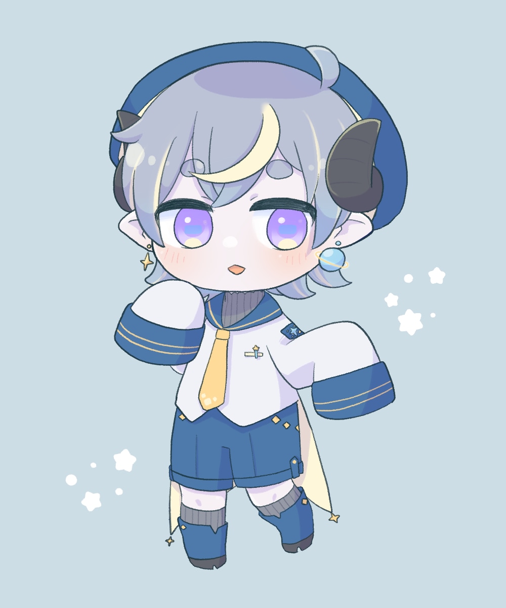 頭身が選べる！可愛いデフォルメイラスト描きます 配信者様歓迎⭐︎オプションの表情差分は2種類で＋500円！ イメージ3