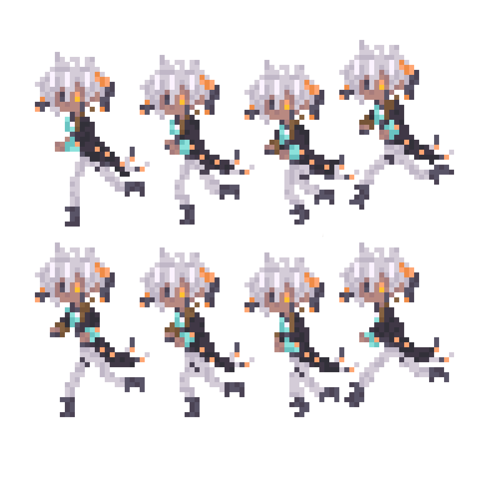 ピクセルアート/ドット絵制作します ゲーム制作や動画、SNSなどで使えるキャラクタードットを制作 イメージ6