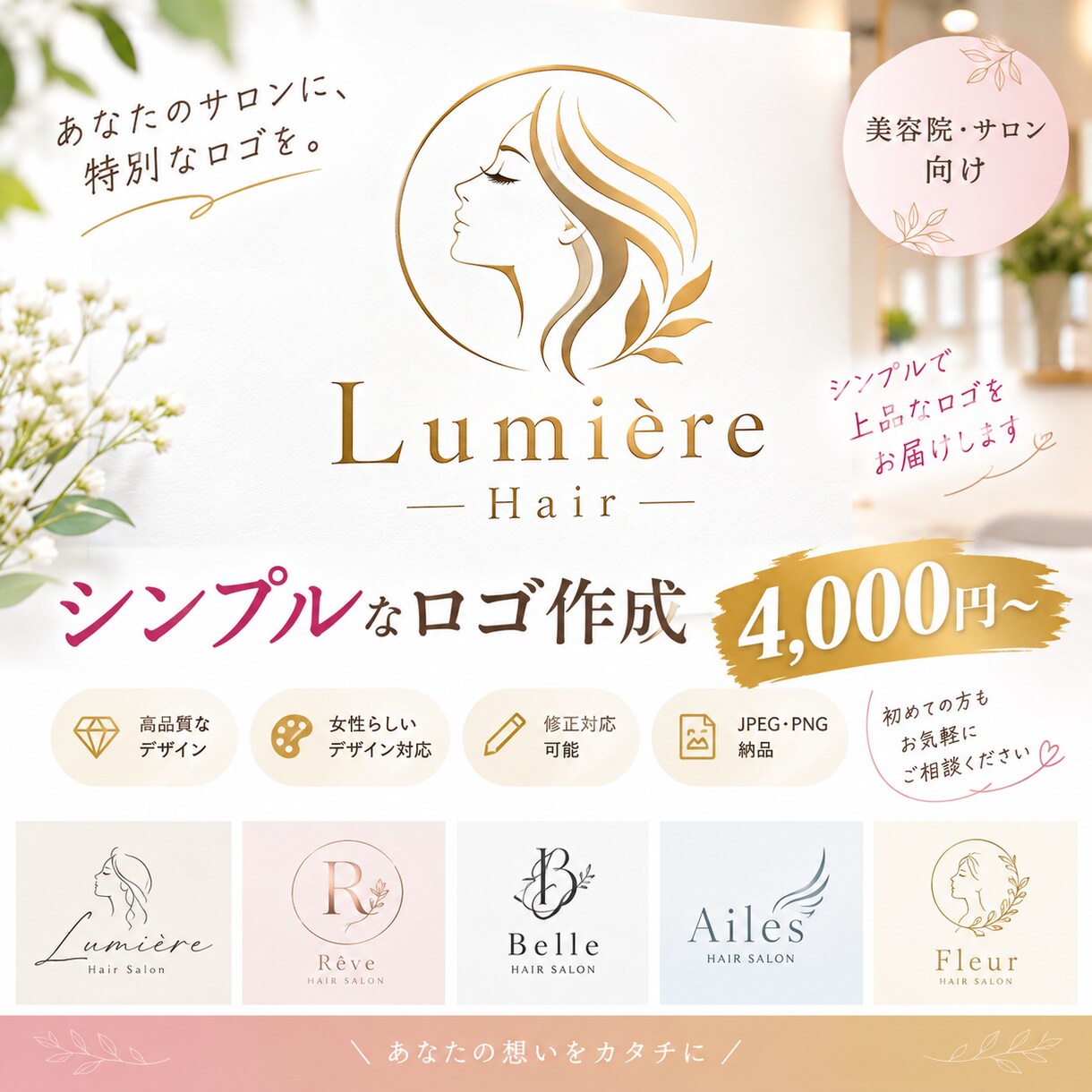 集客につながるA4チラシを作成します 修正対応込みで安心制作致します。 イメージ5
