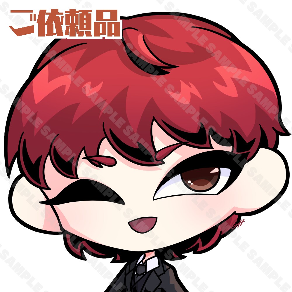 ポップなデフォルメ！アイコン描きます 【商用利用可】被りたくないあなたへ！個性派アイコンで魅力UP イメージ6
