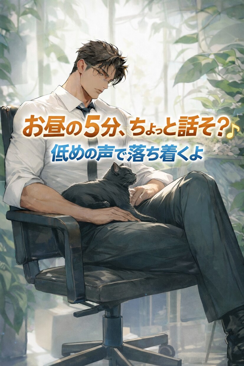 低めの声で落ち着くよ｜お昼少しでもできます 緊張しやすい人ゆっくり話します。年上男性が優しく話を聞きます イメージ4
