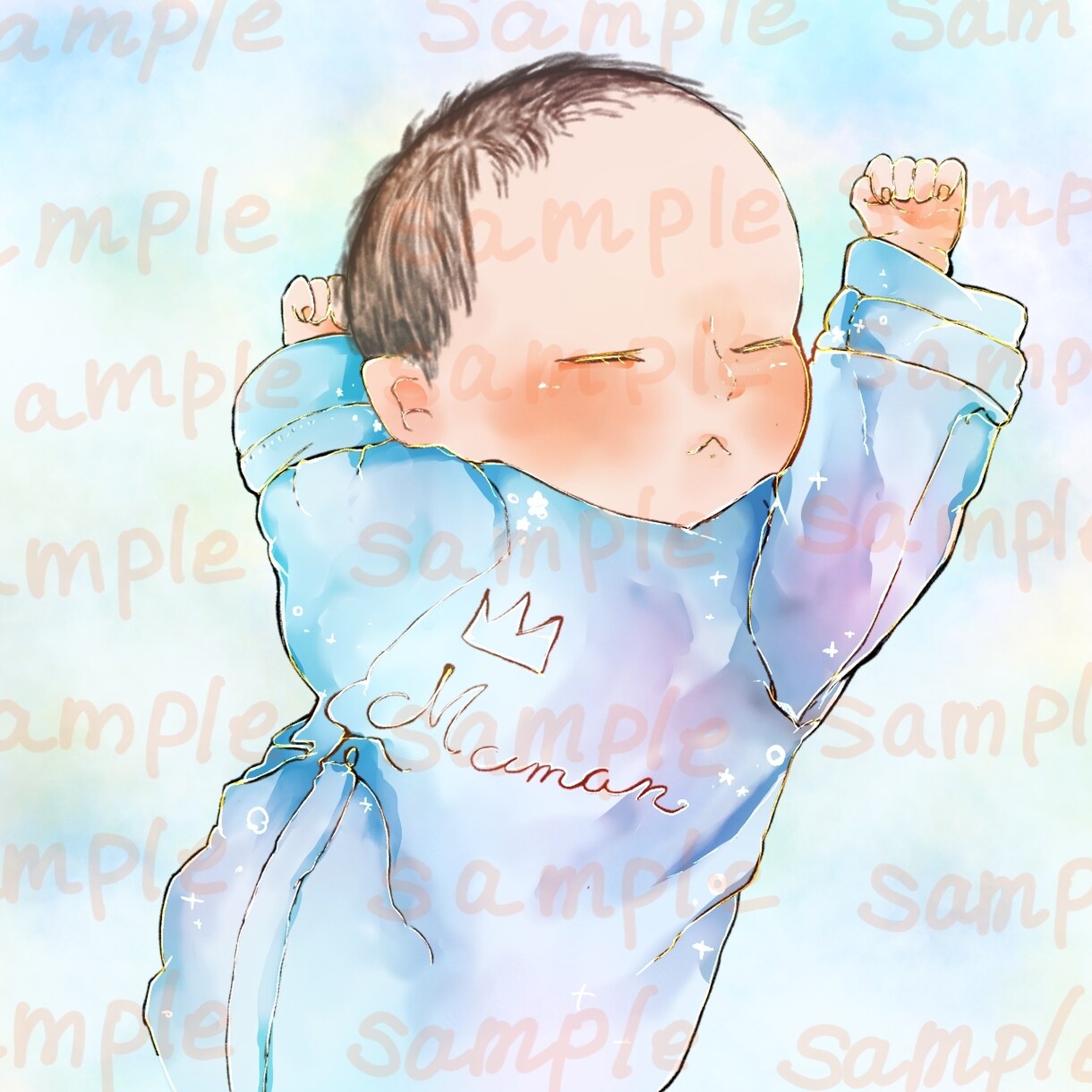 ファミリーイラスト描きます ご家族のお写真をイラストにしてみませんか？ イメージ3
