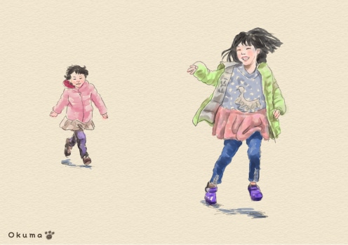 何気ない日常をイラストにします すてきな日常を思い出に♪後ろ姿や横顔でも♪ イメージ7