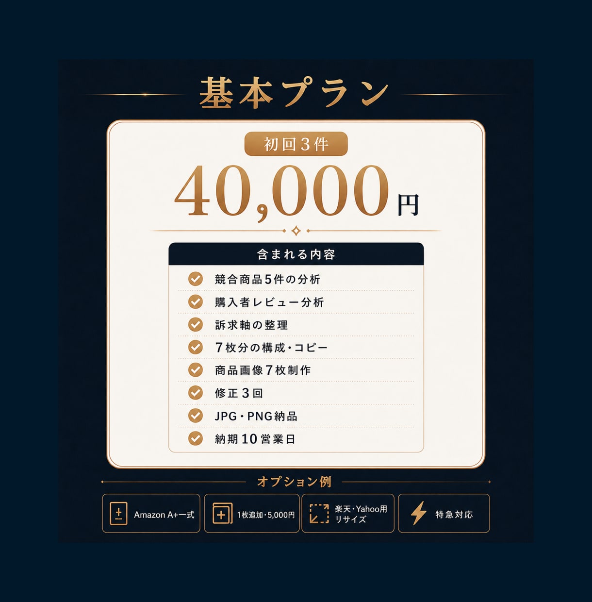 競合分析からAmazon商品画像7枚を制作します Amazon基本要件を確認｜構成・コピーまで対応 イメージ8
