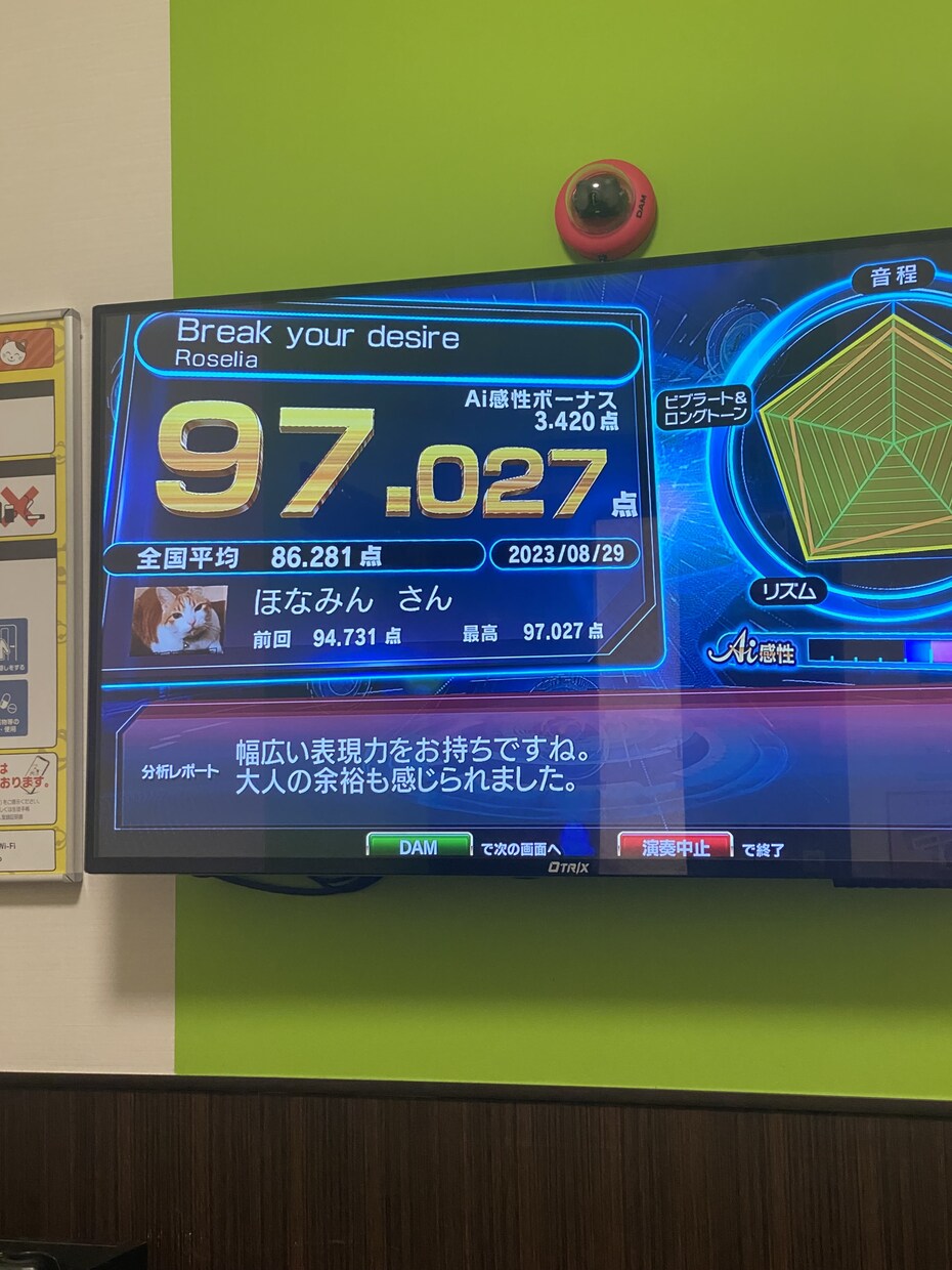 カラオケで点数あげたい!!!必見!点数あげます 自分も最初は下手くそでした!!!音痴はいません! イメージ2