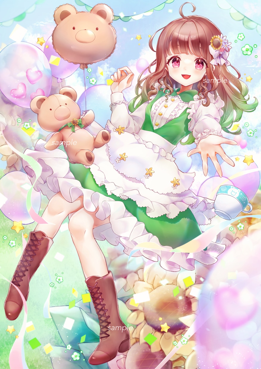 可愛いイラスト作成いたします 配信イラストからLive2Dモデルまで制作可能です！ イメージ8