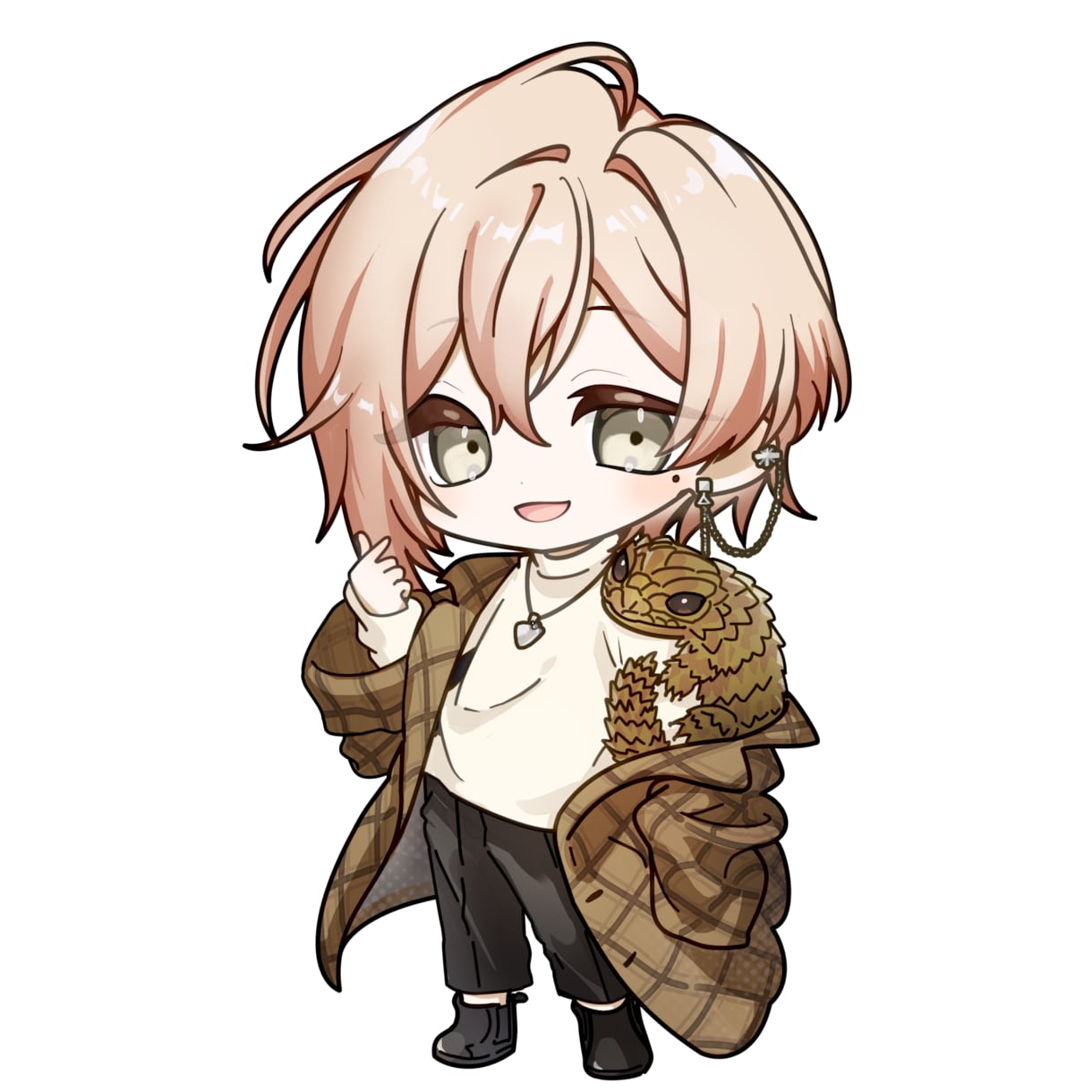 可愛いミニキャラお描きします 企業実績あり。商用利用◎まずはご相談ください イメージ4