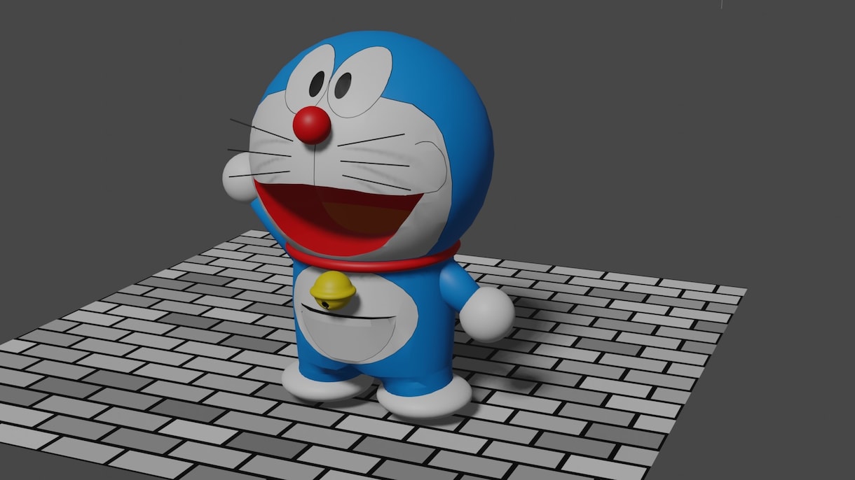 Blenderで3Dキャラモデルを作成します ブレンダーで色々な3Dキャラモデリング。 イメージ8