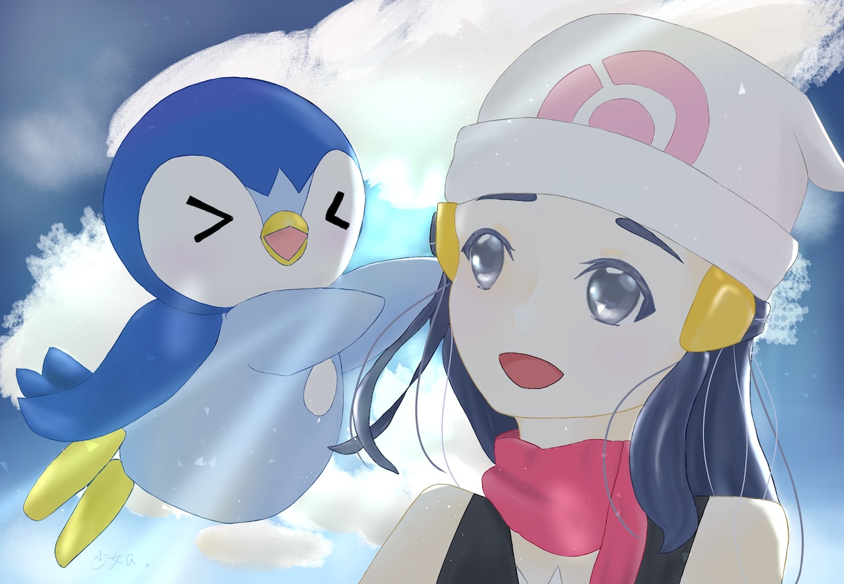 かわいいイラスト描きます 無料修正無制限ですのでより希望に近いイラストができます！ イメージ4