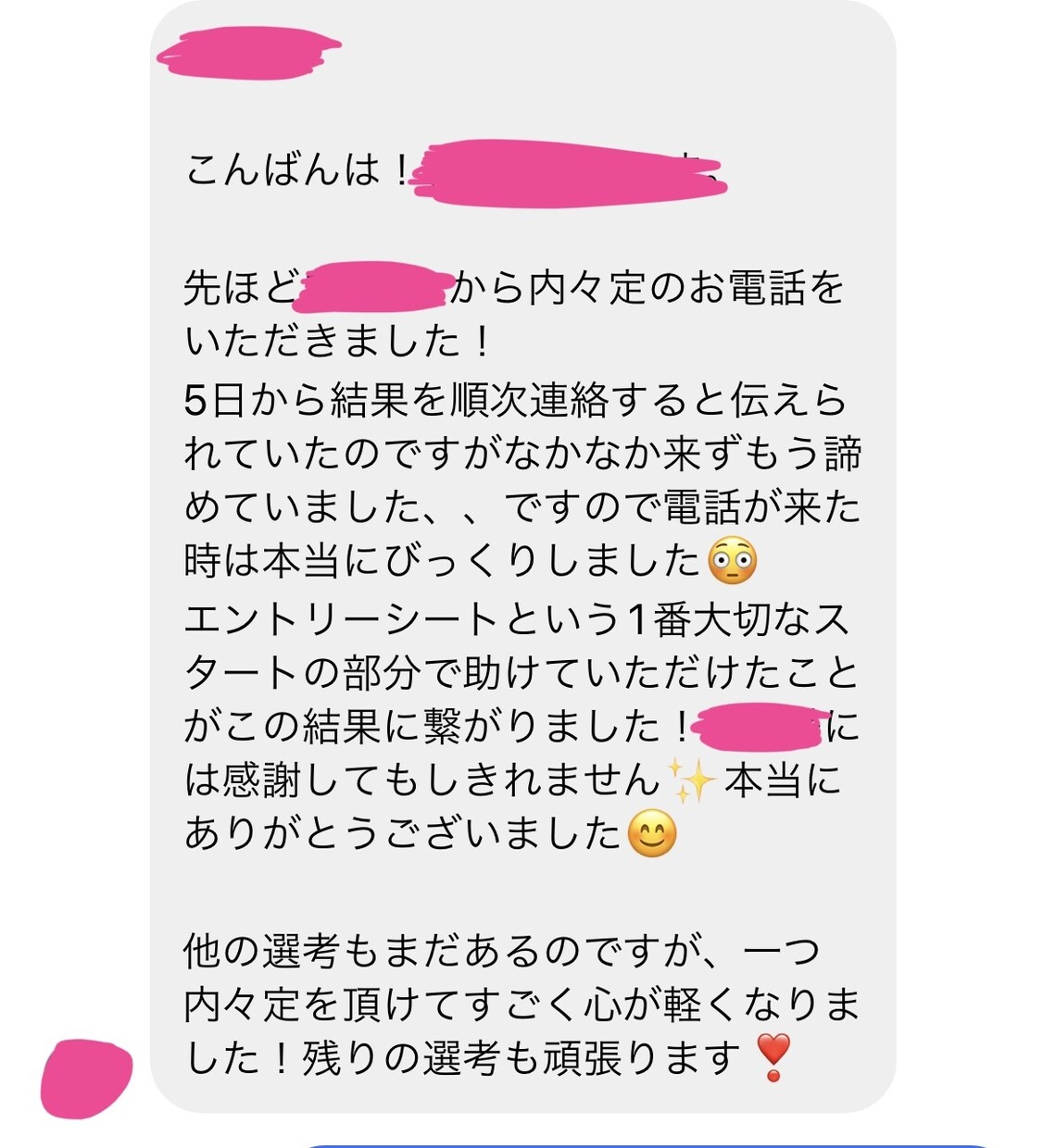 最短12h以内！大手企業の人事がES作成します 長所を見つけて人事に響く、内容重視のES作成します！ イメージ6