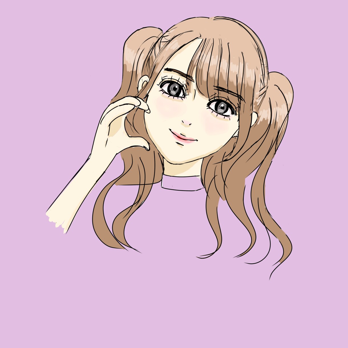 商用化OK！大人可愛い/キレイ系イラスト描きます SNSアイコン/サムネなど様々な用途に！ イメージ2