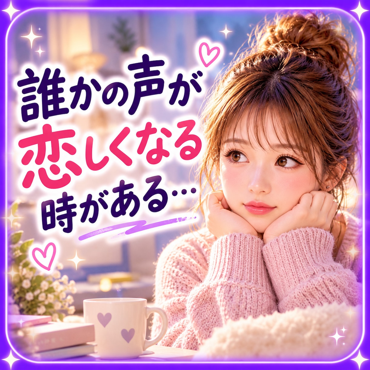 なんだか寂しい☁誰かと話したいあなたのお話聴きます 理由なんてなくていい☘ひとりでいるのが少し寂しい時に イメージ1