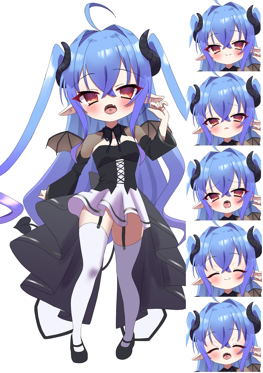 IRIAMライバー、TRPG等の立ち絵を制作します 商用利用可能！萌え萌えのかわいいイラスト イメージ2