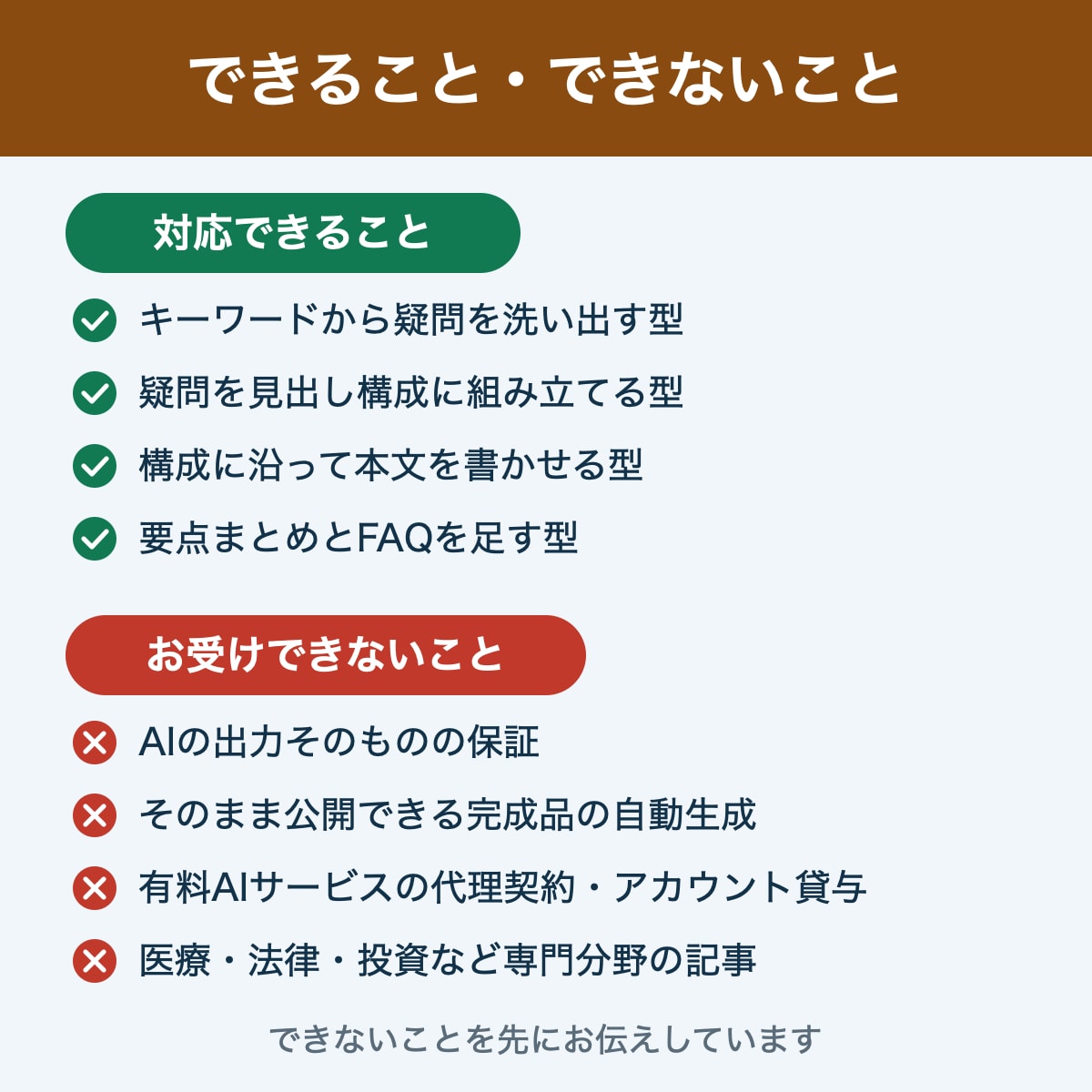 SEO記事を書くAIプロンプトを作ります 月額課金なし。手元に残る、あなた専用の型 イメージ4