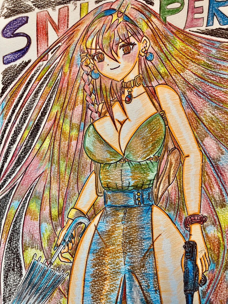 あなただけのオリジナルヒロインを手描きします。ます オリジナルヒロインの作画の提供。 イメージ8