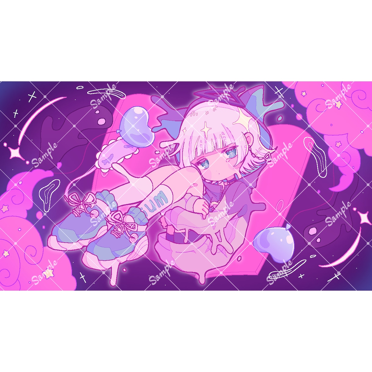 ゆめかわなイラストを制作します かわいい女の子、男の子イラスト、小物が得意です！ イメージ5