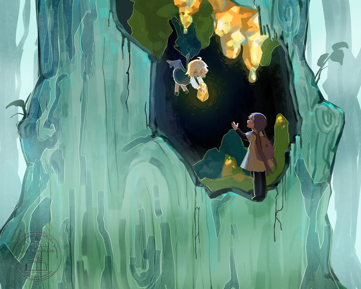 物語のワンシーン・背景付き一枚絵を描きます 【商用利用OK】背景付き！創作・ゲーム・歌ってみたの一枚絵に イメージ4