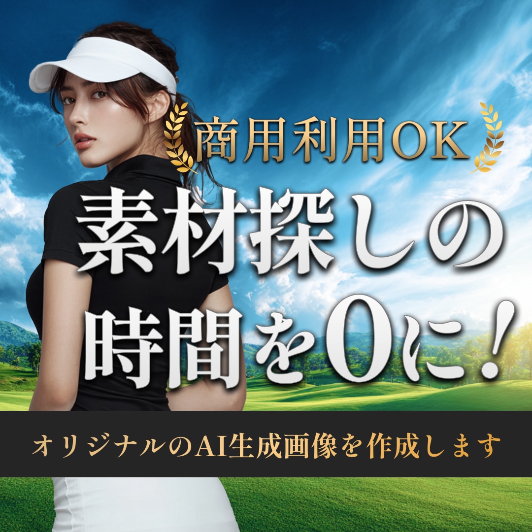 商用利用OK!!広告に使えるスポーツ素材制作します meta広告◎もう探さなくていい。 “唯一無二のビジュアル イメージ1