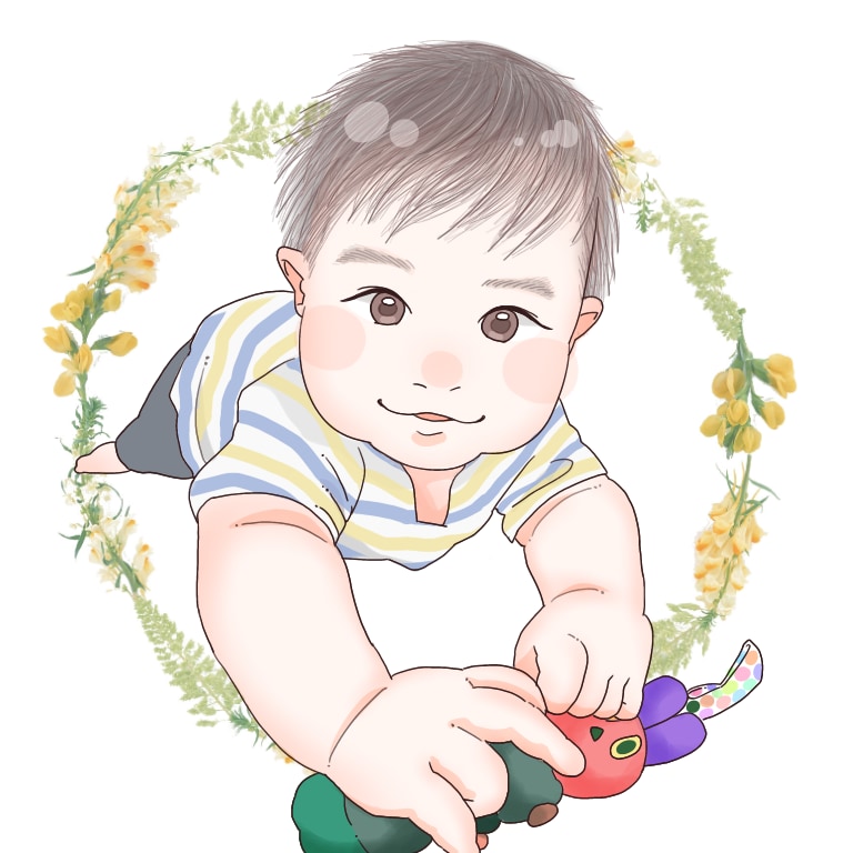 かわいいお子さんのイラストを描きます SNS利用OK！アイコンなどにご利用ください♡ イメージ2