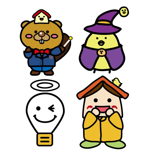 ゆるキャラ・オリジナルキャラクターなど制作承ります 企業様への制作実績があるイラストレーターにおまかせ！ イメージ2