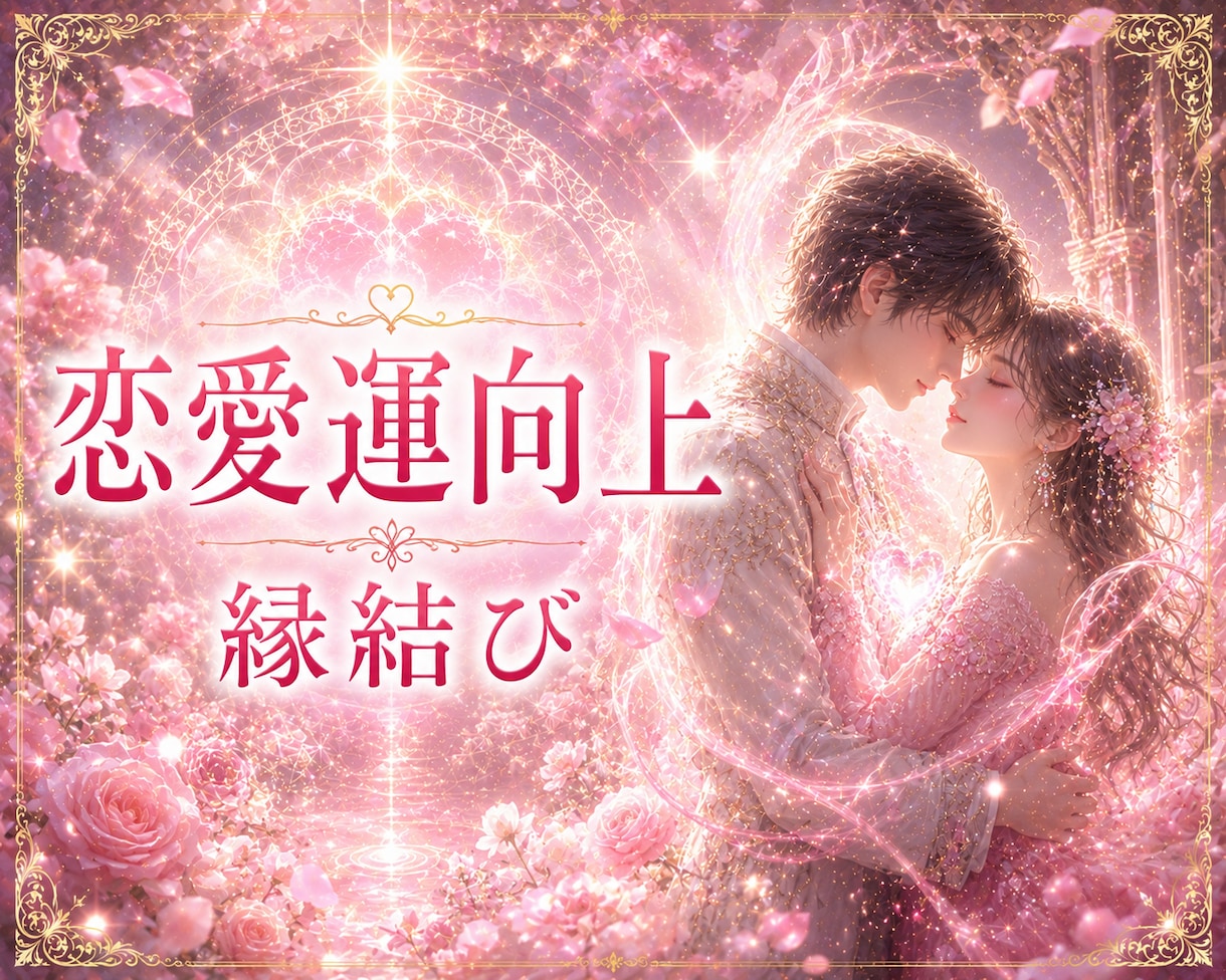 恋愛運を高め、ご縁を結びます ソウルメイト、ツインレイ、恋活、婚活、片思い、恋愛成就 イメージ1