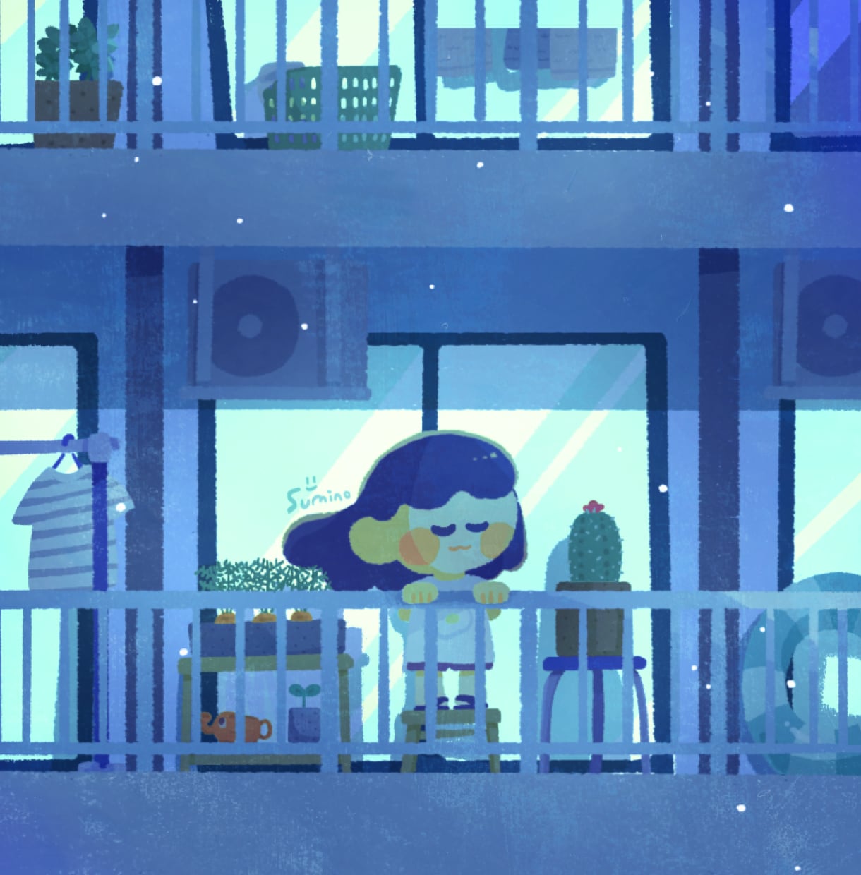 背景込みの絵本調のゆるくカラフルなイラスト描きます MV・キービジュ・商品などに｜背景あり・キャラクターのみなど イメージ5
