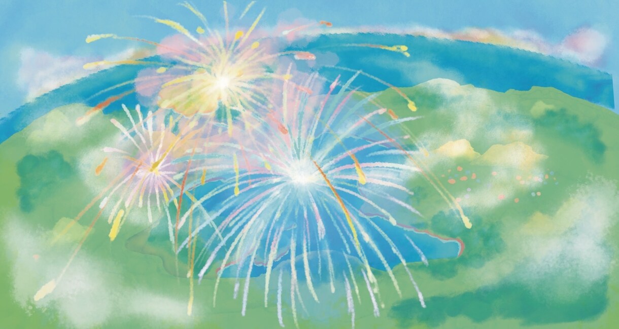 ほんわか背景イラスト描きます 絵本のような絵柄の背景イラストを制作いたします。 イメージ2