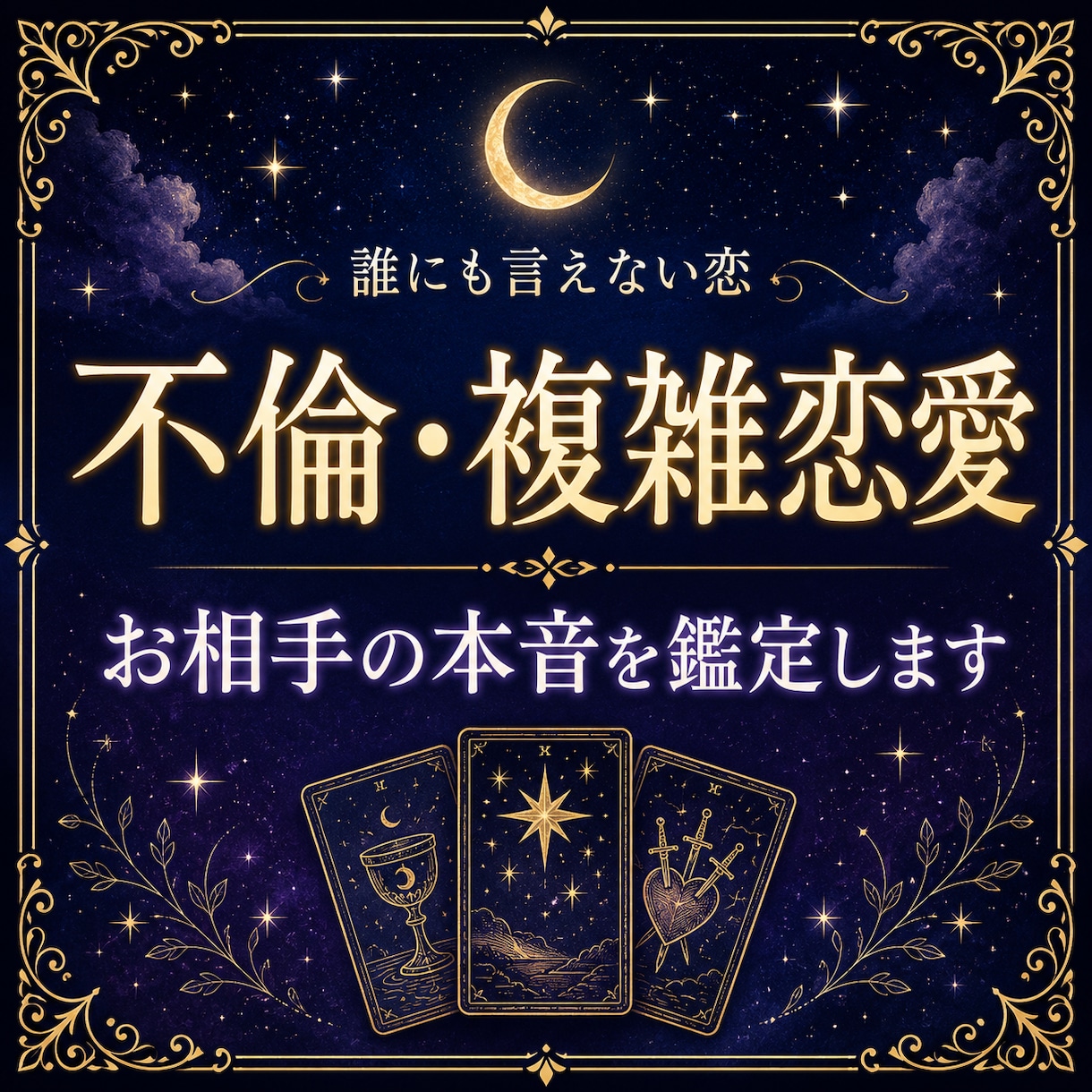 不倫・複雑恋愛の彼の本音と関係性を読み解きます 彼の気持ちと今の関係を整理したい方へ イメージ1