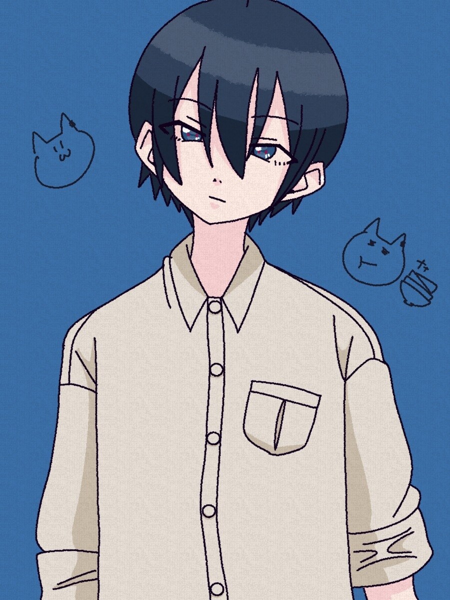 シンプルな男の子のアイコン描きます SNSなどのアイコン使用にどうでしょうか？ イメージ1