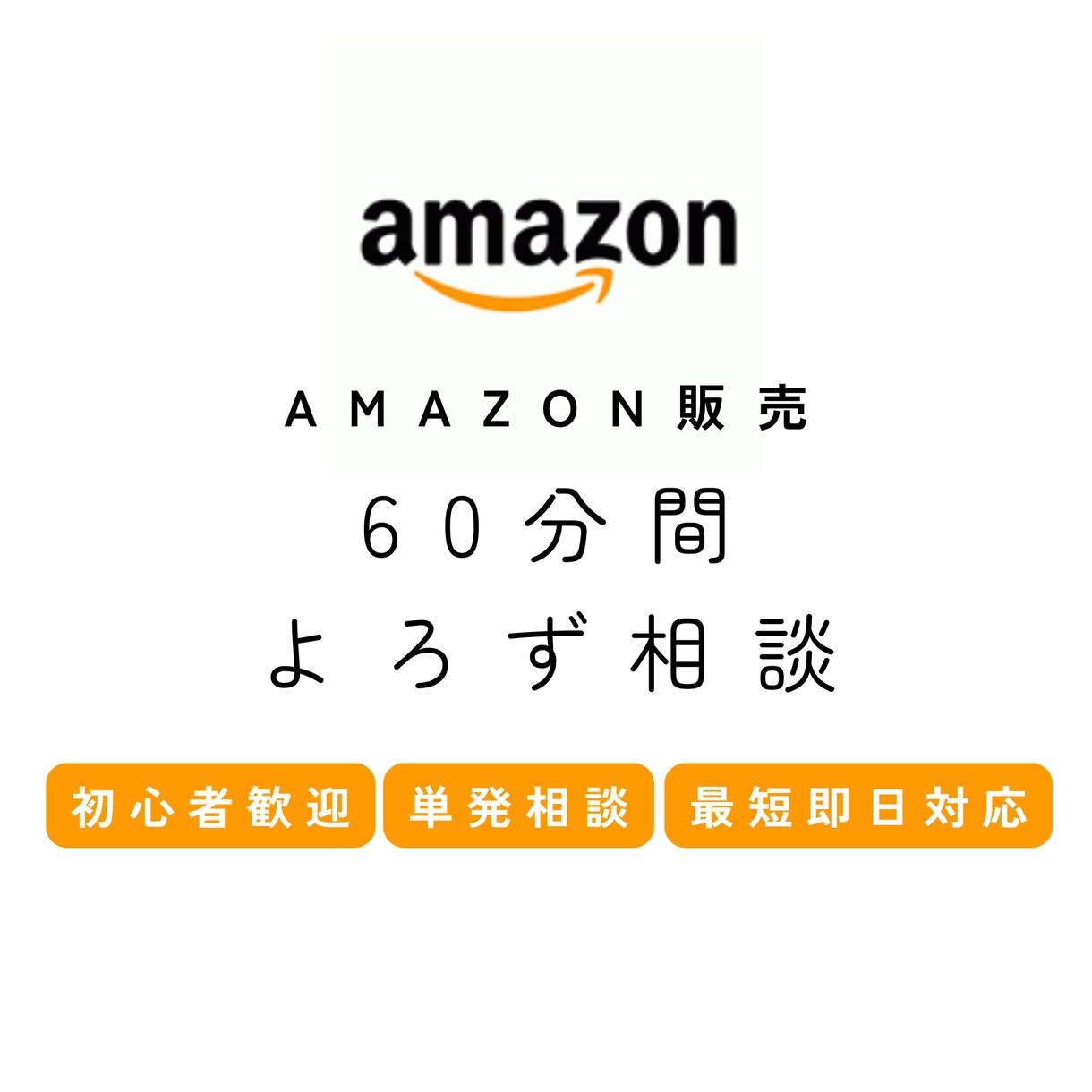 海外も国内も！Amazon販売のお悩み解決します 国内・海外Amazon運営経験者による60分間スポット対応 イメージ1