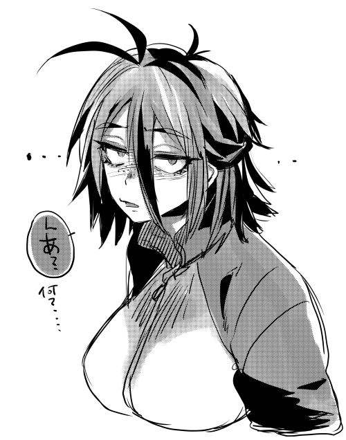 モノクロでかわいい女の子を低価格で描きます 好みの女の子をかわいくセクシーに描きます！ イメージ4