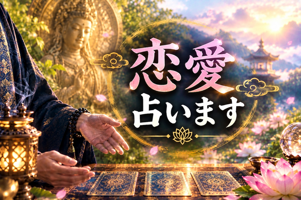 恋愛・ お相手の本音・相性❤️恋の未来を占います 最強霊感❤️成就しない恋愛も幸せに導きます イメージ1