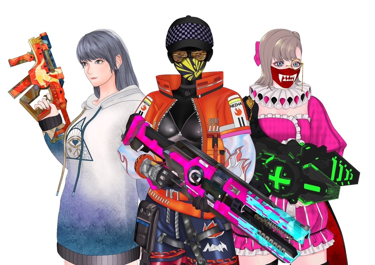 あなただけの可愛いキャラクター誕生させます お客様のご希望に沿った、自分だけのイラストを作成致します！ イメージ8