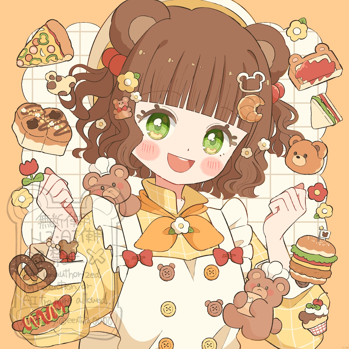 商用利用0円で人物キャライラスト描きます どこか温かみのある雰囲気の人物キャラクター(男性もOK) イメージ1