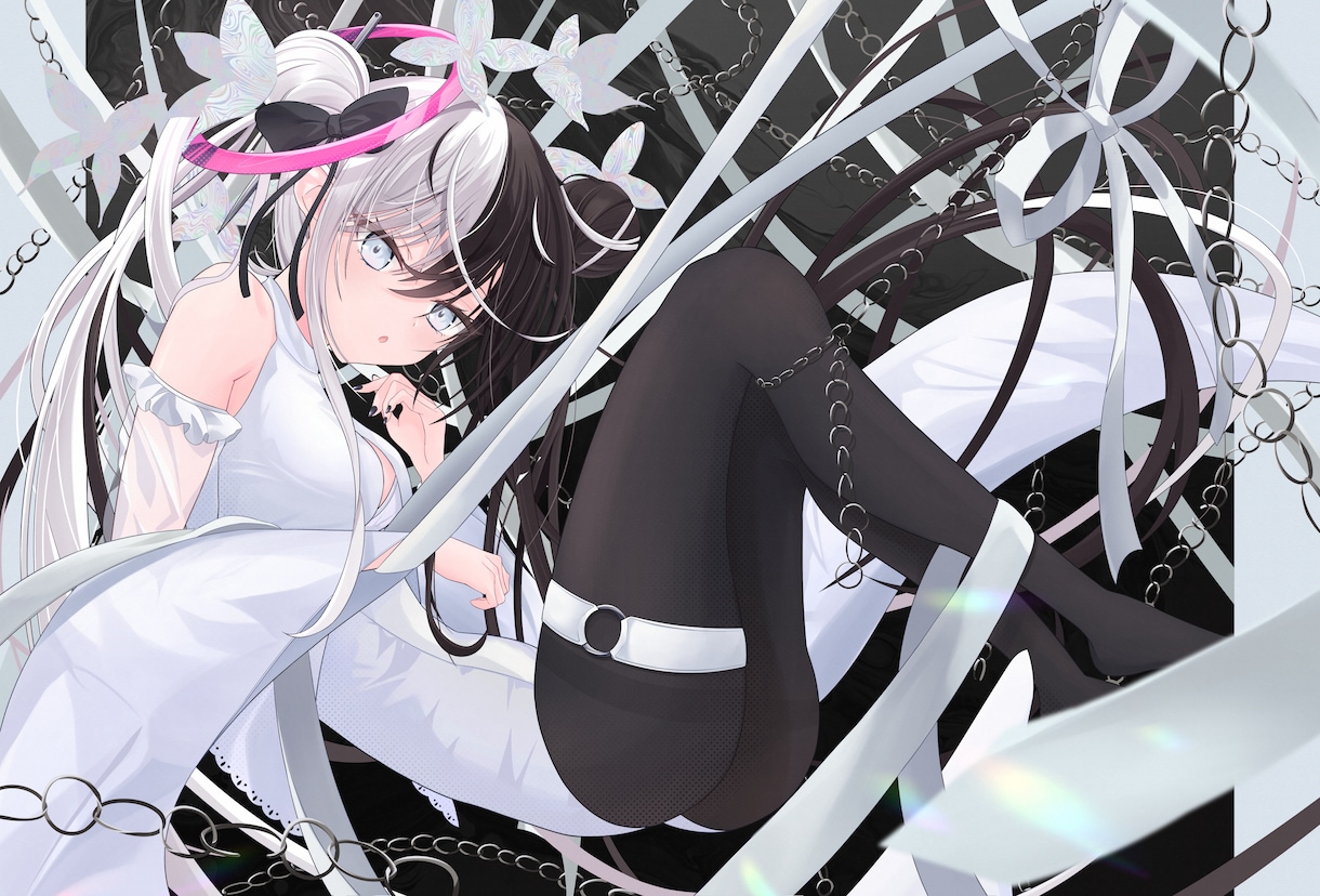 キャラデザから一枚絵など承ります Vtuber用パーツ分けイラストやMV用イラストなども イメージ8