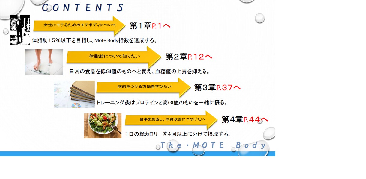 異性にモテる為の体作りを情報商材にてご提供致します これまでのダイエットや筋トレで、結果が出ていない方にオススメ イメージ2