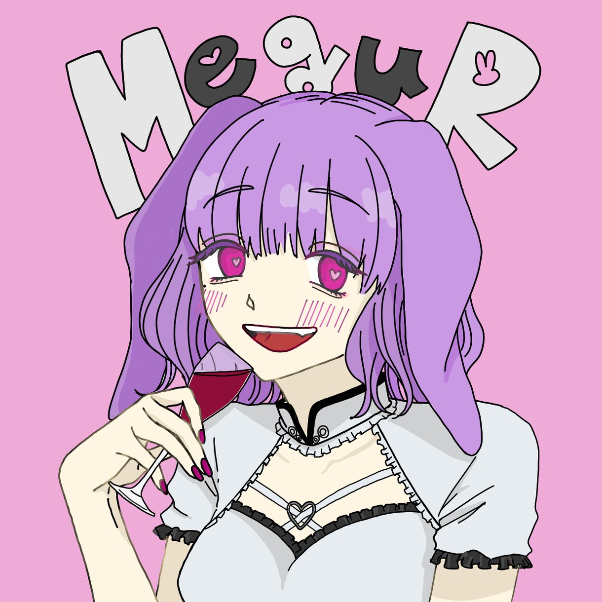 可愛いアイコン描きます 配信者さんのアイコンなどに！！ イメージ1