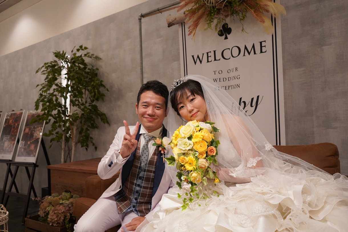 ドローン空撮対応！映画のような結婚式動画制作します 式場よりお得にプロ品質！ご納得いくまで修正対応いたします。 イメージ2