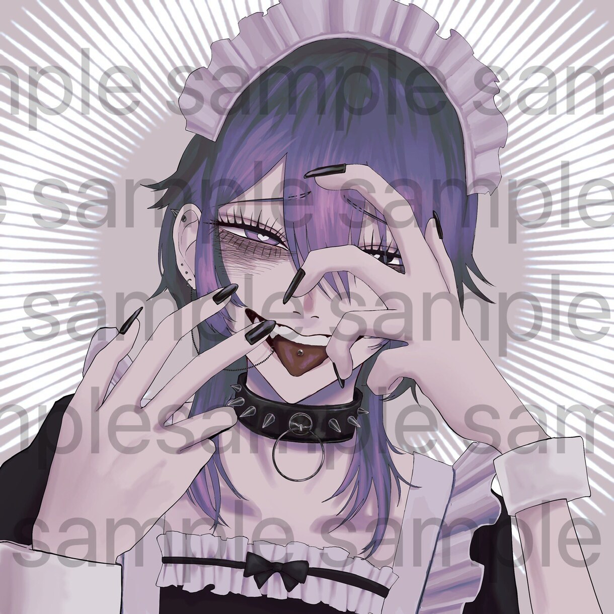 サムネ、立ち絵、夢絵等1枚絵お描きします 歌い手VTuber配信者実績あり かっこいい絵お描きします イメージ6