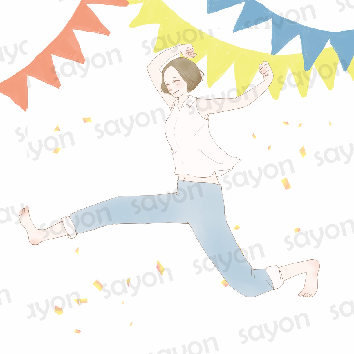 イラスト多数/シンプル線画イラストを販売しています 商用利用可！オシャレ・シンプル・デイリー使いシリーズ イメージ1