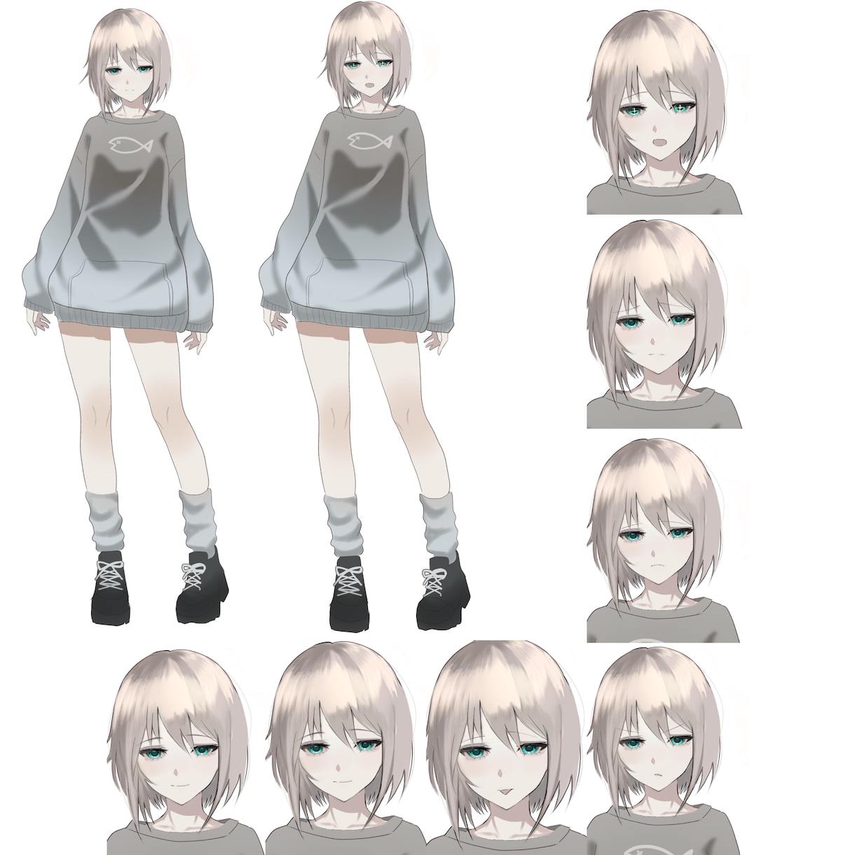イラスト全般承ります ❕アイコン／Vtuber・立ち絵制作など イメージ3