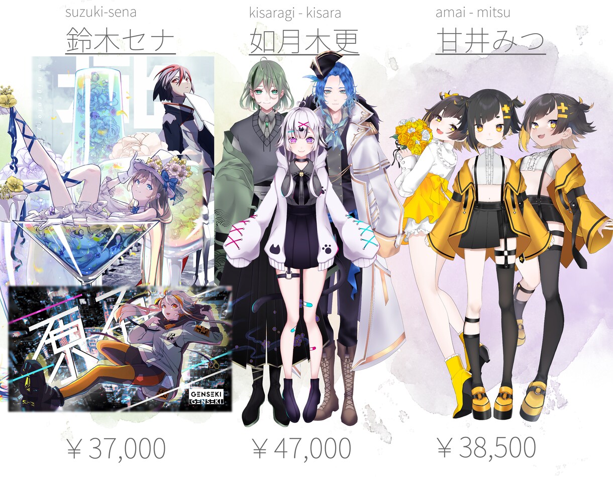 0からVtuber作ります 【PROと提携・監修！】全行程担当柔軟に対応します イメージ8