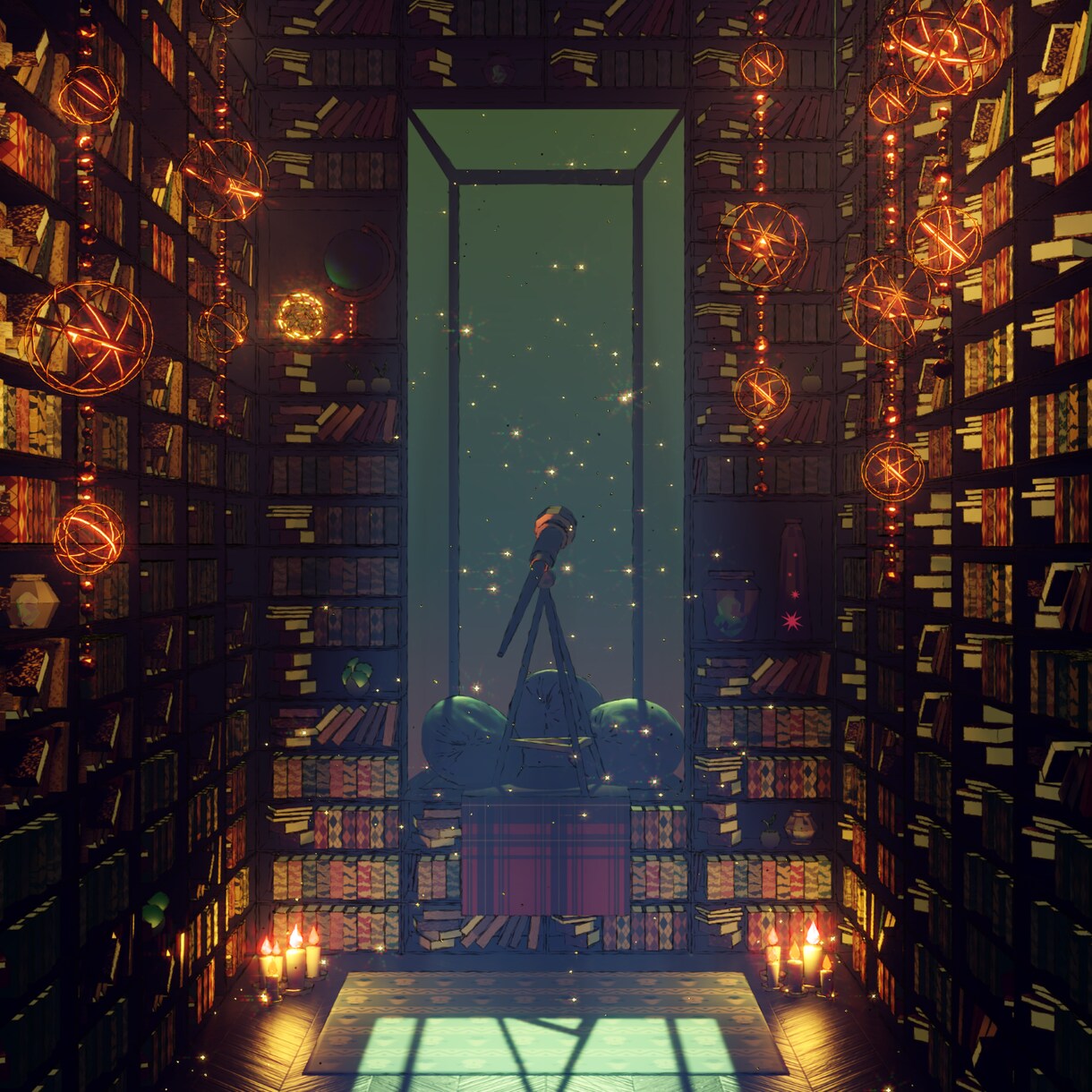 背景イラスト・一枚絵を制作します ゲーム背景/挿絵/壁紙/配信背景/動画/SNS/サイト イメージ2
