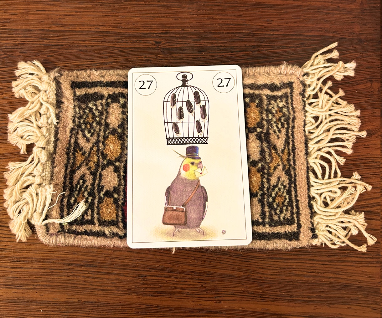 可愛い小鳥が(●・e・●) YES/NOを占います タロットやダイスなど6種類の占術でサクッとワンコイン鑑定！ イメージ3