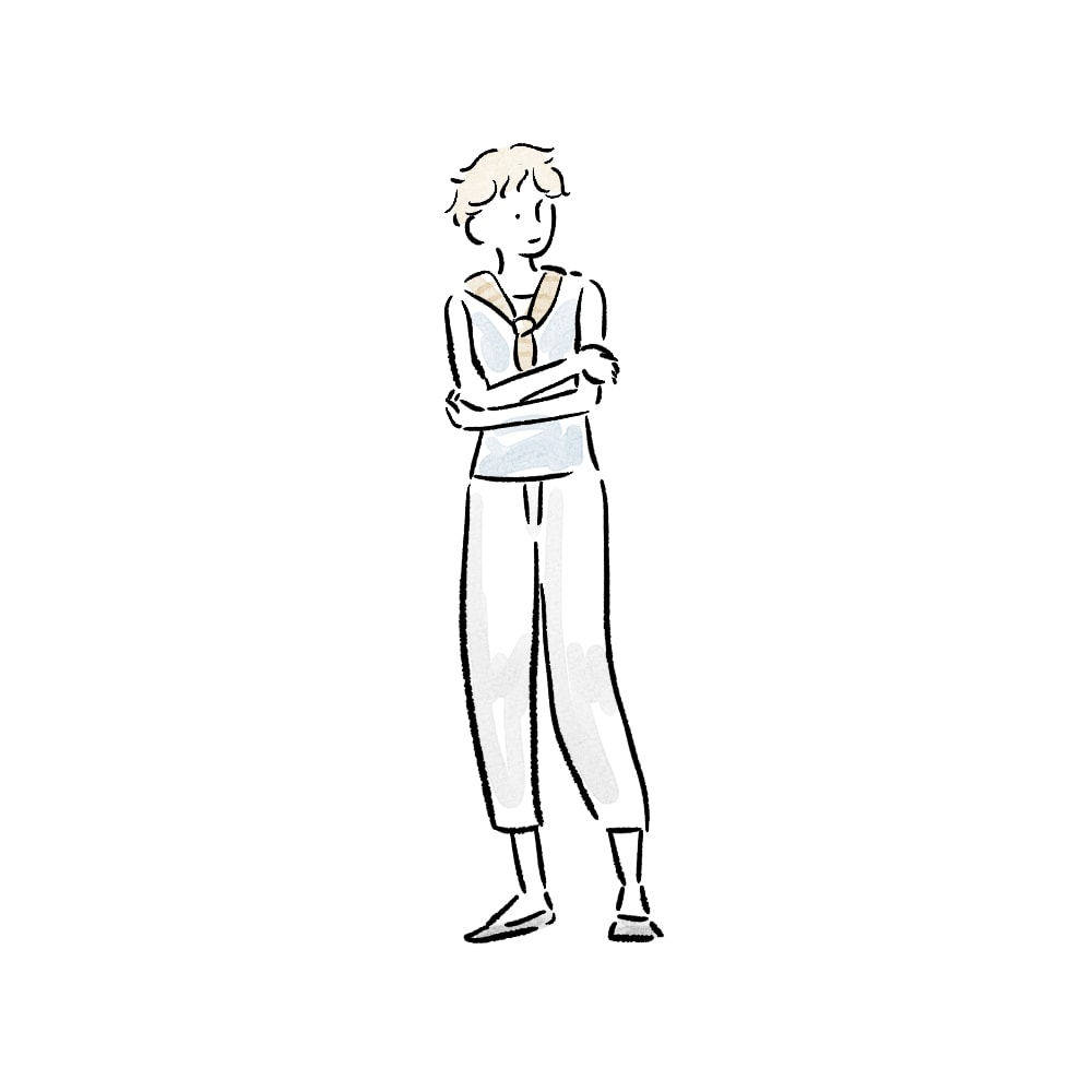 おしゃれでシンプルな人物描きます シンプルだけど伝わる！ゆるっとイラスト⭐︎ イメージ3