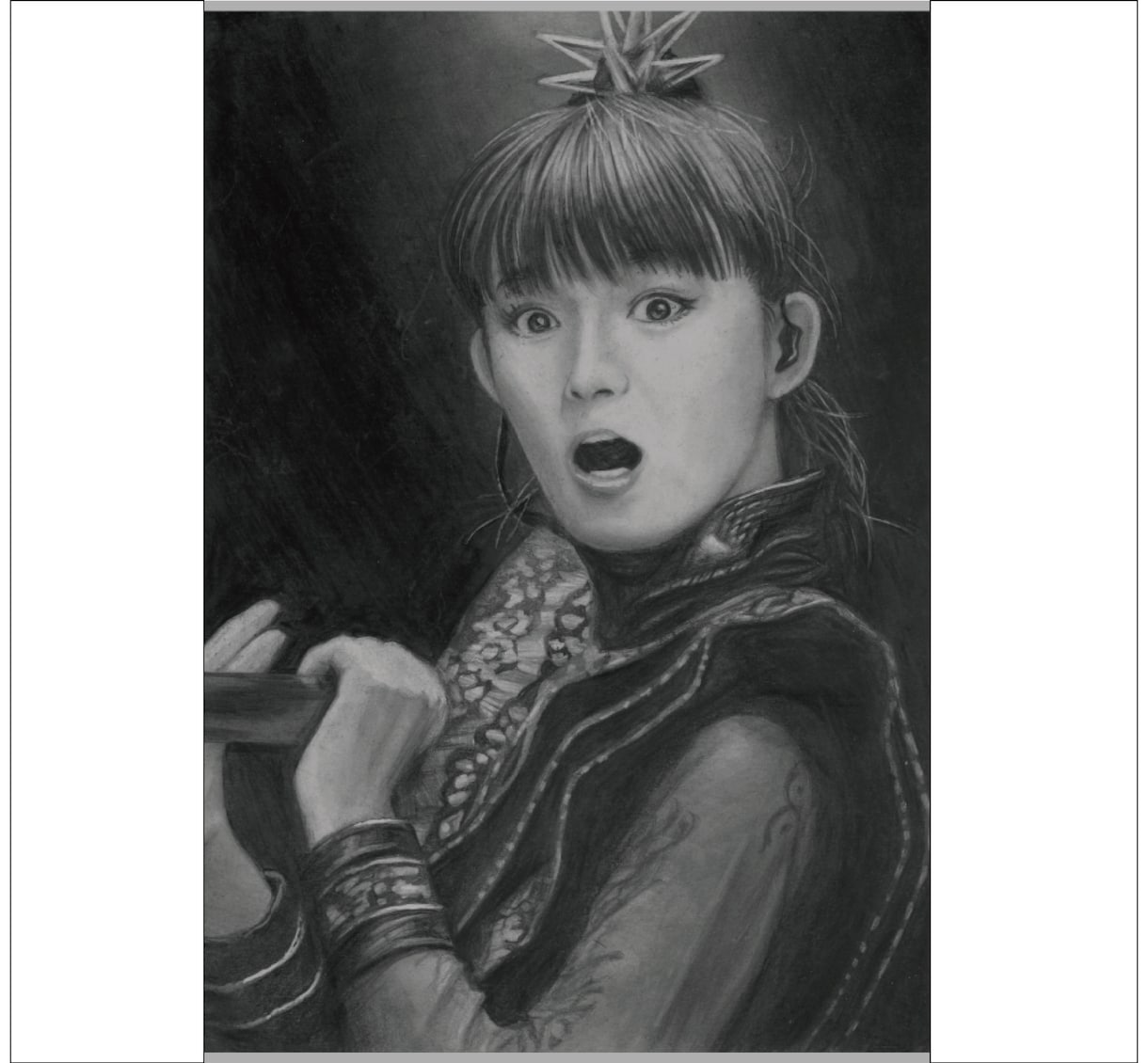 心を込めてリアルな似顔絵を鉛筆画でお描きします 原画納品！額縁無料！大切な方への贈り物等 イメージ6