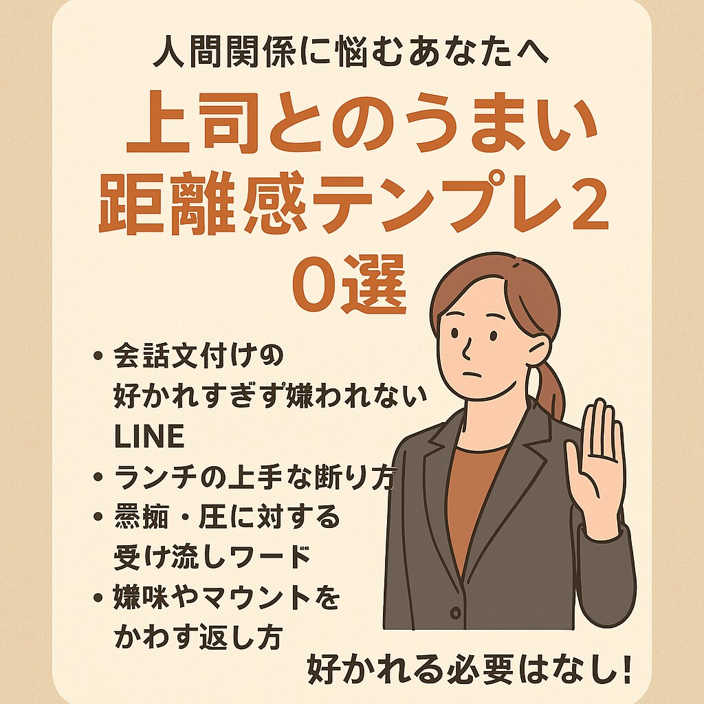 上司を自然に避けるコツ教えます 上司との関係に悩む方へ距離をとるコツを知りたい方に イメージ1